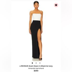 × REVOLVE Avani Gown in Black & Ivory
Amanda Uprichard